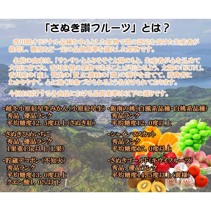 さぬき讃フルーツ定期便（年６回） 香川県産｜bimi-shunka｜02