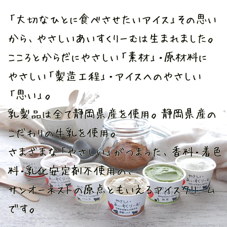 やさしいあいすくりーむ Aセット（12個）サンオーネストよりアイス