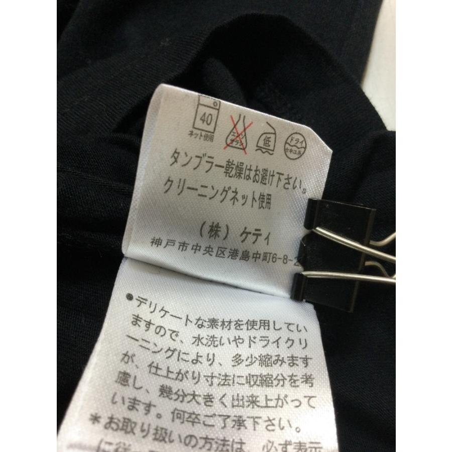 ケティ エクリュフィル　タグ付き未使用 黒Tシャツ ロゴプリント｜bimota｜08