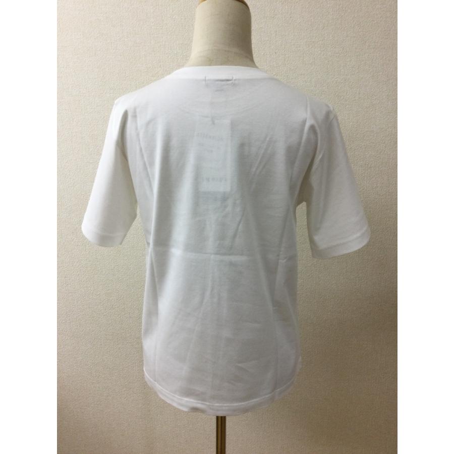 インディヴィ インディヴィ タグ付き未使用 ロゴ入りTシャツ 白 サイズ38 :135836:マダムビモータ - 通販 - Yahoo!ショッピング