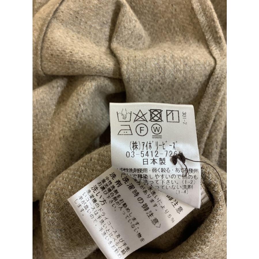 アイボリービーズ　アイボリービーズ 茶ベージュミックス ウールブレンドチュニック サイズ79-87_6