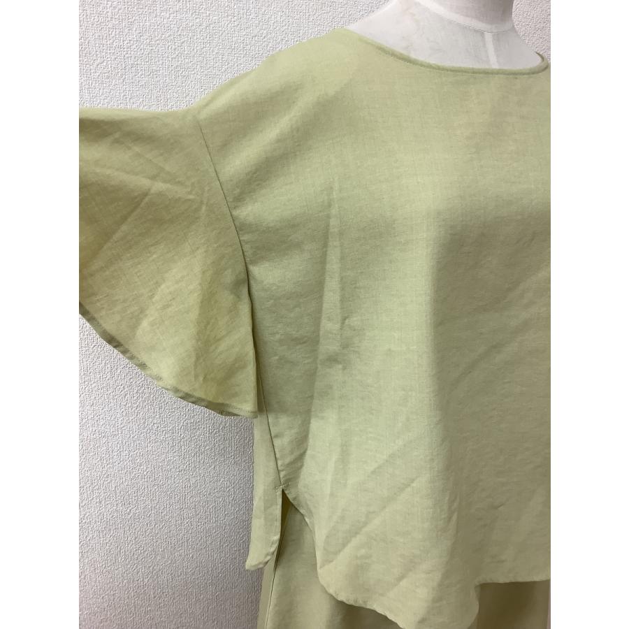 クードシャンス (C DE C)　タグ付き未使用 定価24200円 薄うぐいす色セットアップ サイズトップス38/M スカート40/L_1
