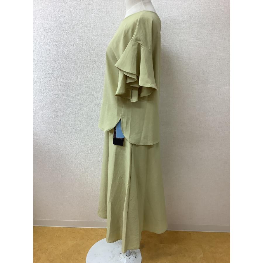 クードシャンス (C DE C)　タグ付き未使用 定価24200円 薄うぐいす色セットアップ サイズトップス38/M スカート40/L_2