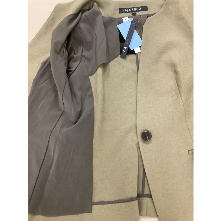 INDIVI カーキ パンツスーツ サイズ38 DSCF6167a230320.jpg
