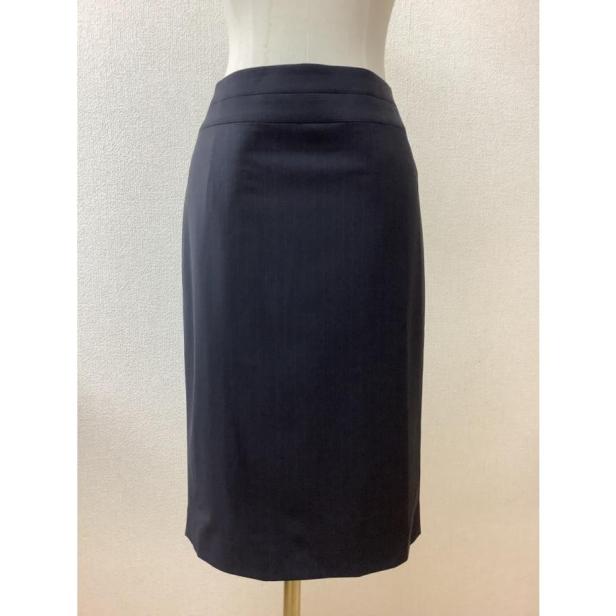 美品 ICB セットアップスーツ 11号 Lサイズ ダークネイビー ストライプ