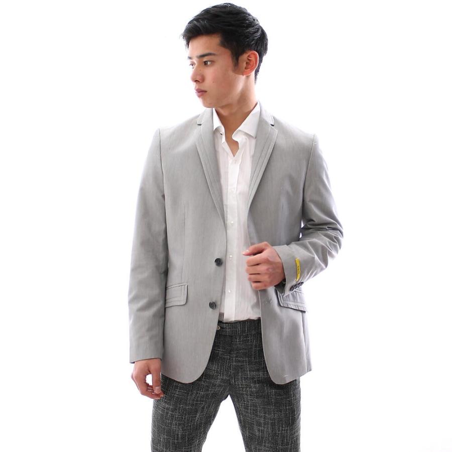 テーラードジャケット グレー Mサイズ : BIN-1 LIMITEDヤフーショップ