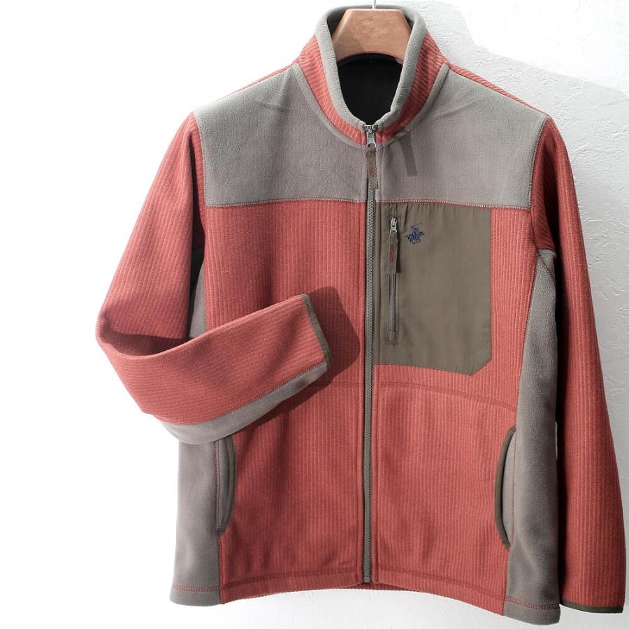 ビバリーヒルズポロクラブ フリースジャケット メンズ スタンドカラー