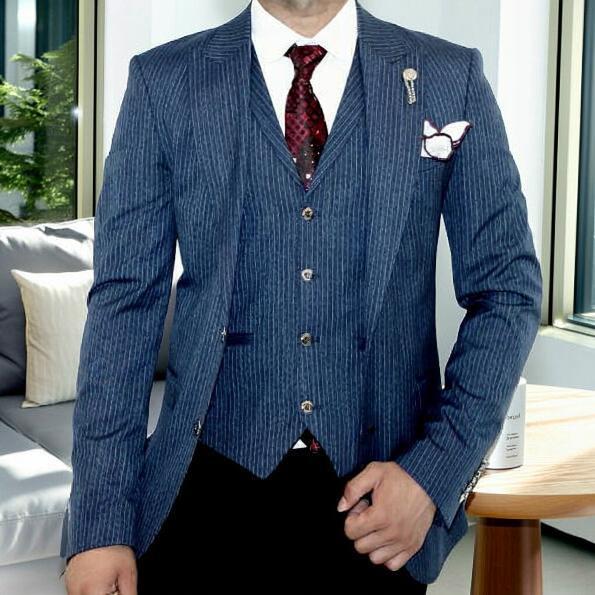 テーラードジャケット メンズ セットアップ ストライプ ブレザー