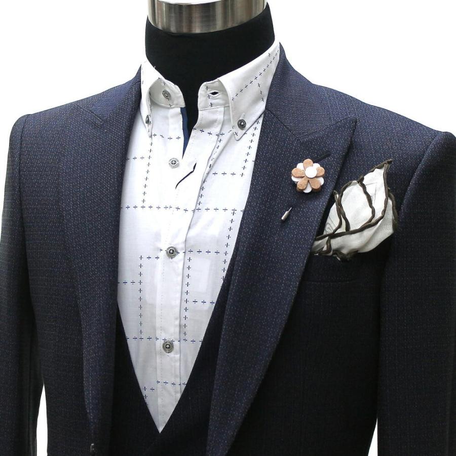 テーラードジャケット ブレザー ストレッチ 柄 ジレ セットアップ 黒紺 濃紺 メンズ ジャケパン ビジネス 二つボタン 結婚式二次会 Baybars102 Bin 1 Limitedヤフーショップ 通販 Yahoo ショッピング