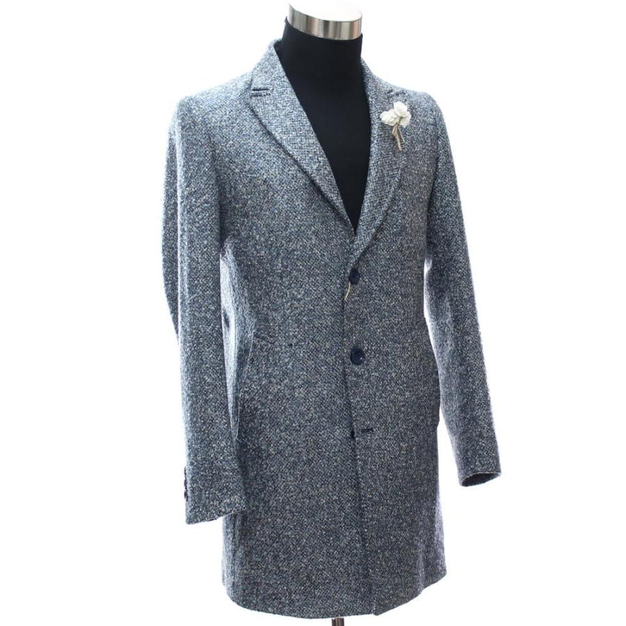 チェスターコート ハーフコート メンズ ツイードコート メンズ 冬 ウール ライトブルー 水色 ピークドラペル 大きいサイズも入荷 細身 タイト Baybars318mizuiro Bin 1 Limitedヤフーショップ 通販 Yahoo ショッピング