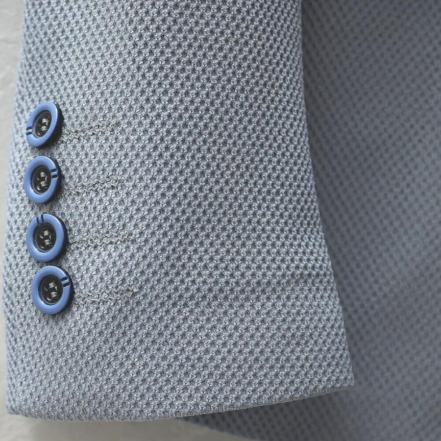 テーラードジャケット メンズ ブルー グレー ストレッチ ブレザー ジャケパン 大きいサイズも入荷 b Bin 1 Limitedヤフーショップ 通販 Yahoo ショッピング