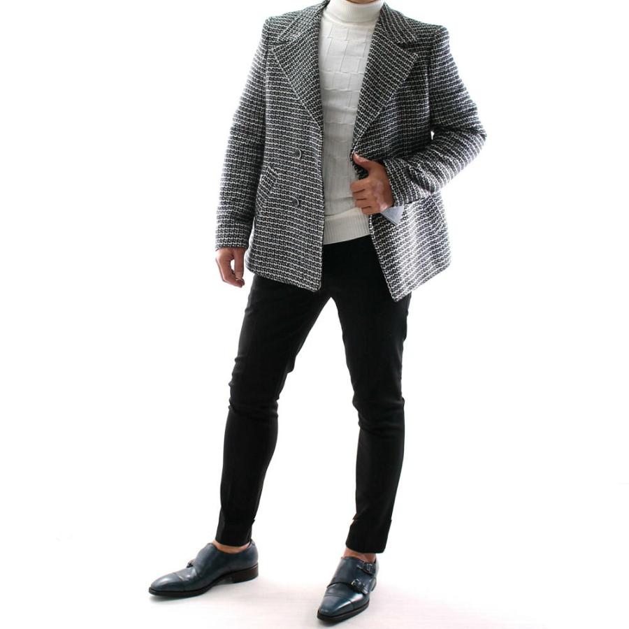 デプレ　Bツイードジャケットコート　ショートコート　Pコート デプレ Bツイードジャケットコート ショートコート Pコート