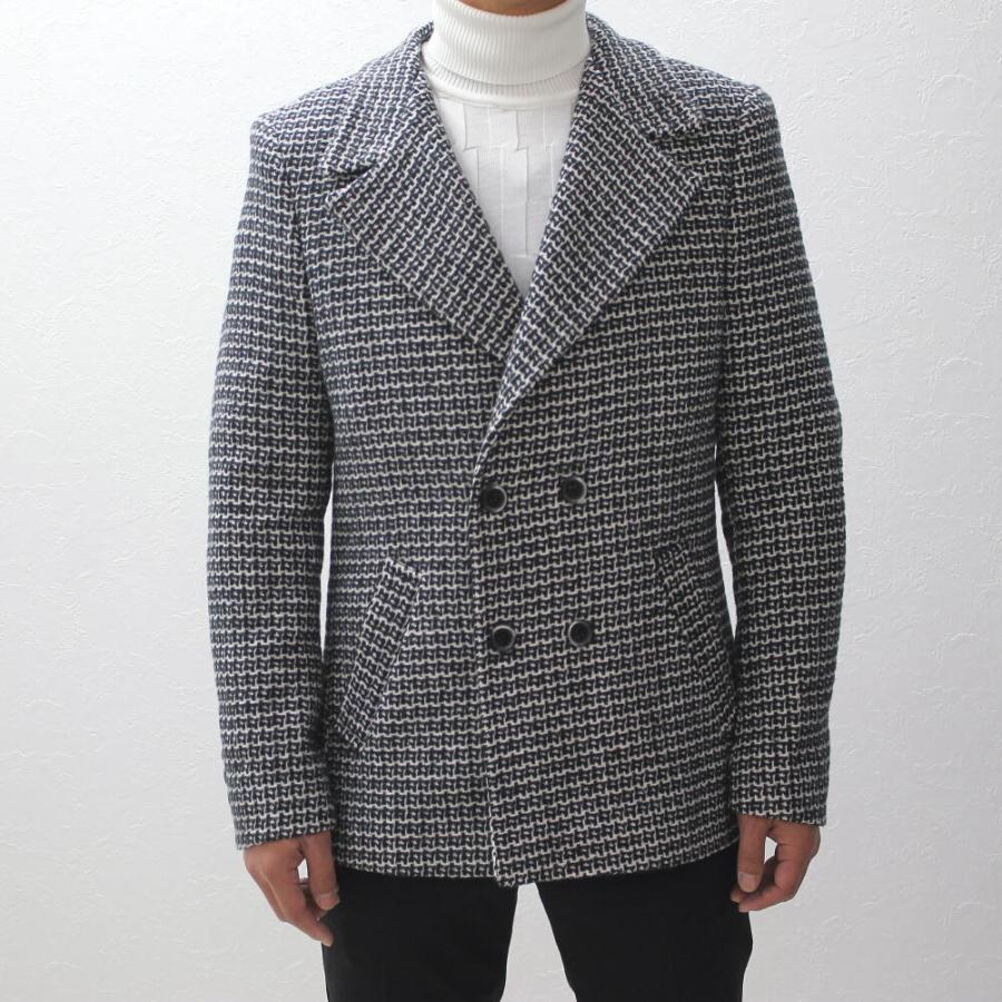 デプレ　Bツイードジャケットコート　ショートコート　Pコート デプレ Bツイードジャケットコート ショートコート Pコート