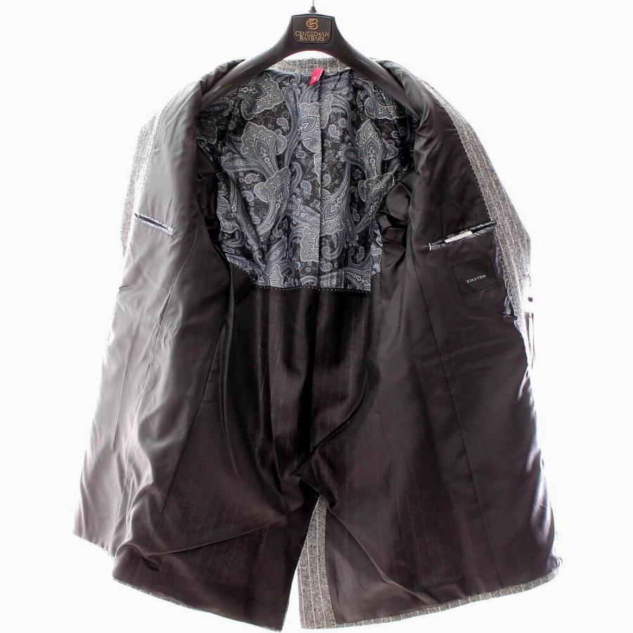 チェスターコート ハーフコート メンズ ストライプ 大きいサイズも入荷