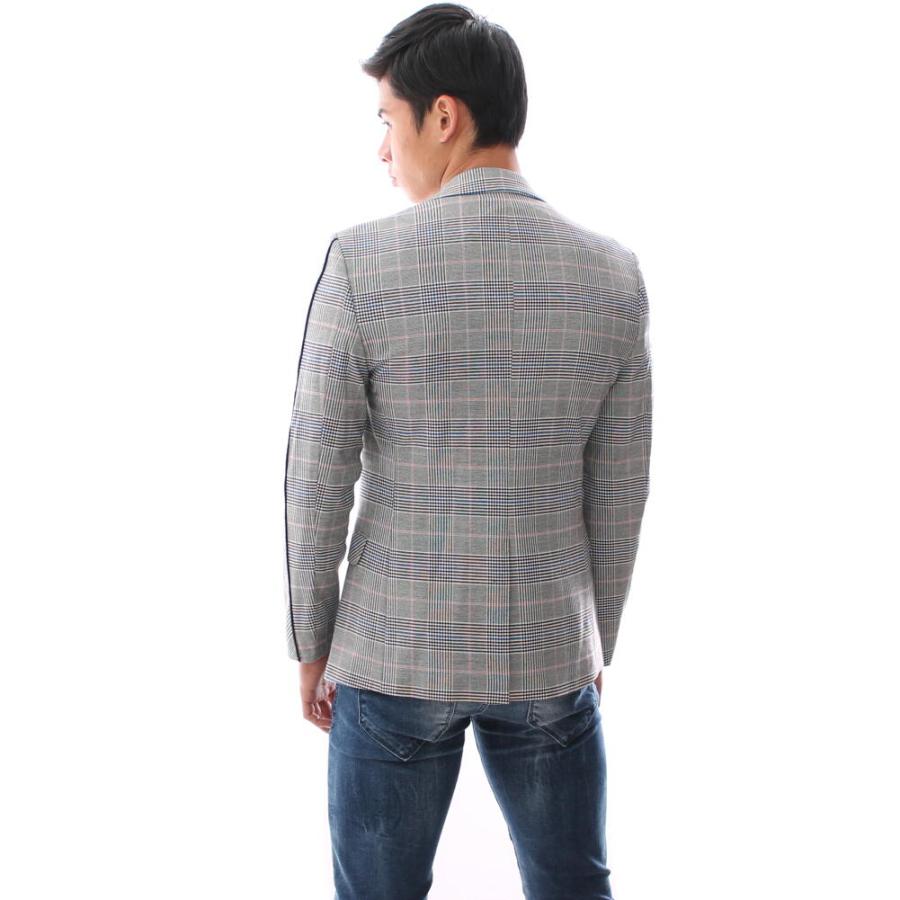 【未使用品】イザイア　グレンチェック　ジャケット48 未使用品】イザイア グレンチェック ジャケット48 未使用品】イザイア