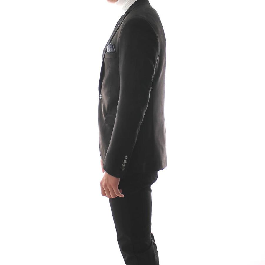 テーラードジャケット ブレザー メンズ 黒 カジュアル ジャケット 秋冬