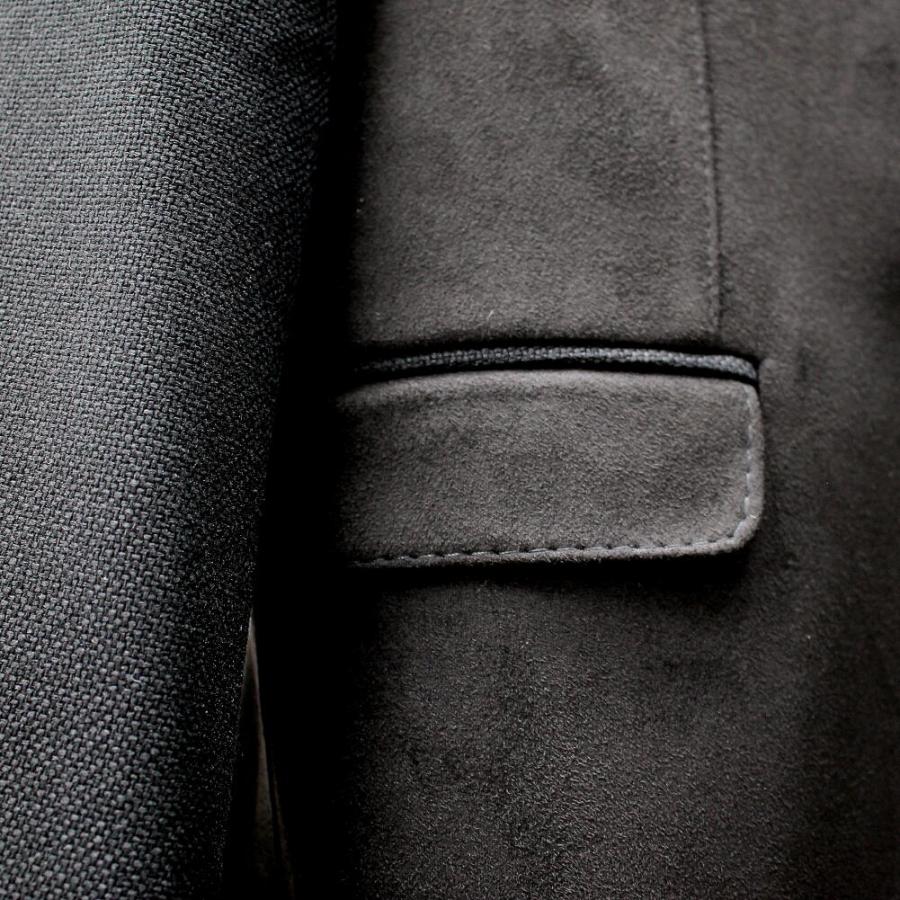 テーラードジャケット ブレザー メンズ 黒 カジュアル ジャケット 秋冬