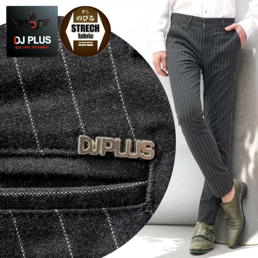 スラックス スキニー パンツ ストレッチ ストライプ スリム チャコールグレー タイト 春 夏 秋 薄地 大きいサイズも入荷 ジャケパン ゴルフ ビジネス クールビズ Dj2510 Bin 1 Limitedヤフーショップ 通販 Yahoo ショッピング