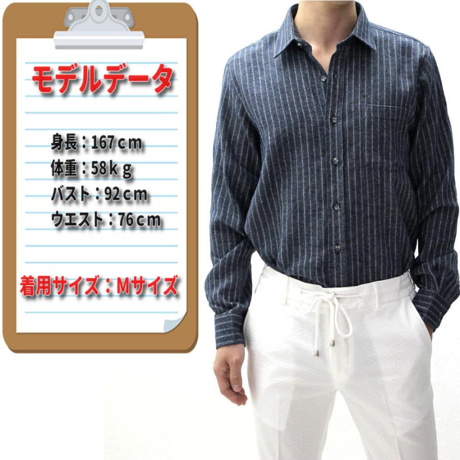 【稀少サイズ・美品】Charvet ストライプ シャツ シングルカフス 43 稀少サイズ・美品】Charvet ストライプ シャツ シングルカフス