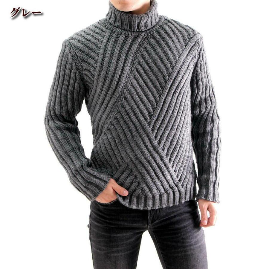 売れ筋ランキングも ニット タートルネック ハイネック 黒 グレー 白 エンジ 厚手 モックネック 秋 冬 厚地 セーターメンズ ローゲージ ニット セーター カラー 色 オフホワイト Michiganestateplanning Com