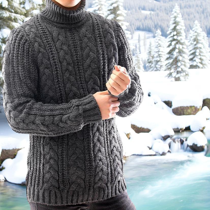 ラッセルノ ハイネック ニット RUSSELUNO - BACK LOGO S/S MOCK NECK SHIRT（SOLID) / 6ホール