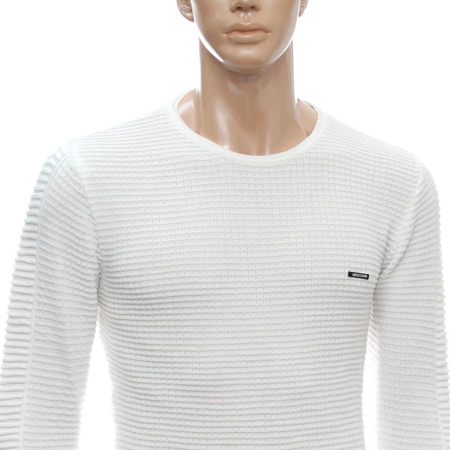 薄手のニット セーター メンズ クルーネック 薄地 白グレー コットンニット 春 秋冬 Lcr1545 Bin 1 Limitedヤフーショップ 通販 Yahoo ショッピング