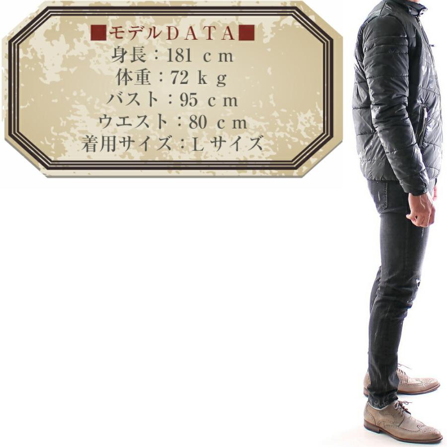 中綿ジャケット ライダース 白 迷彩 メンズ アウター ブルゾン