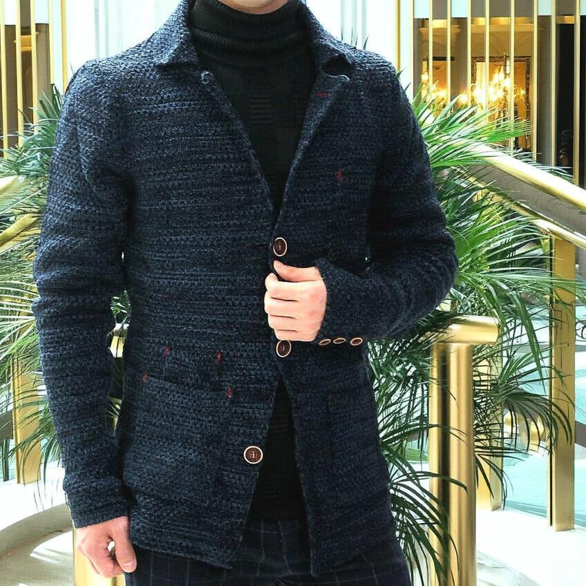 カーディガン ニットジャケット ニット・テーラードジャケット メンズ