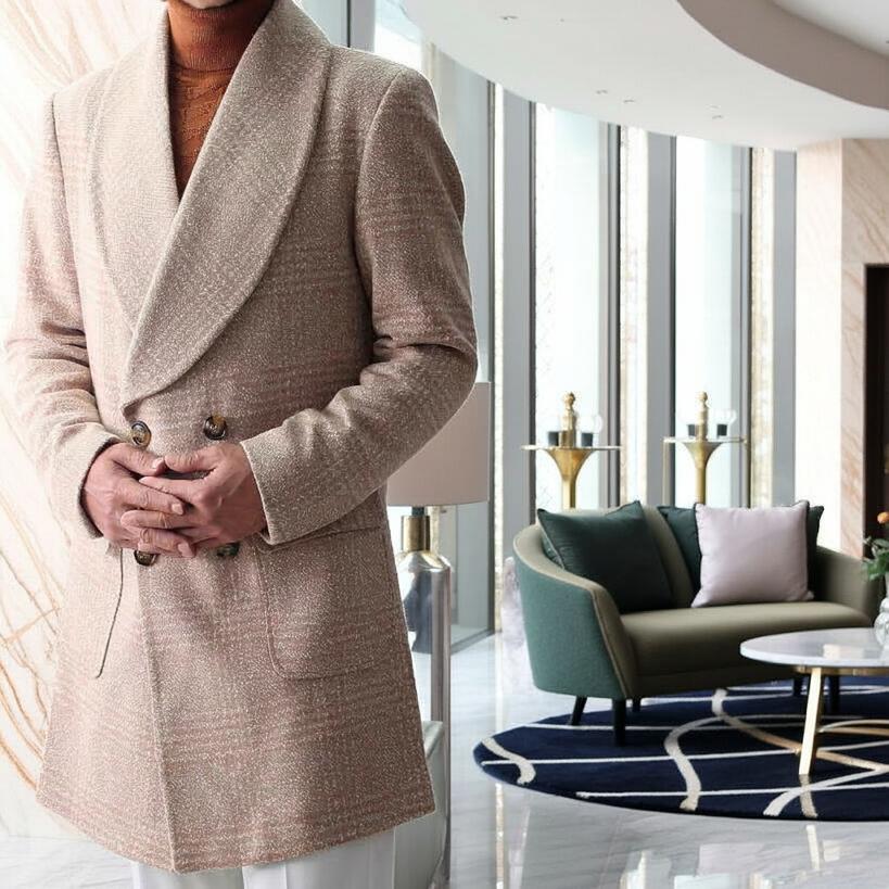 Burberrys ツイード ダブルブレスト チェスターコート Burberrys ツイード ダブルブレスト チェスターコート BURBERRY