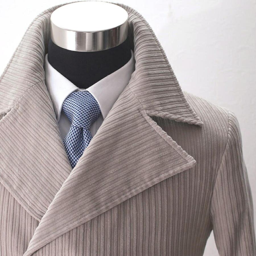 pコート ピーコート アイボリー 秋/冬 極太畝コーデュロイ ハーフ