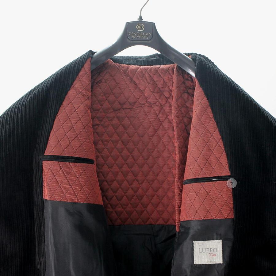 極美品☆ DIOR コーデュロイ アウター モールスキン ハーフコート ブラック Fano Studios（ファノ ストゥディオズ）の「コーデュロイカラー