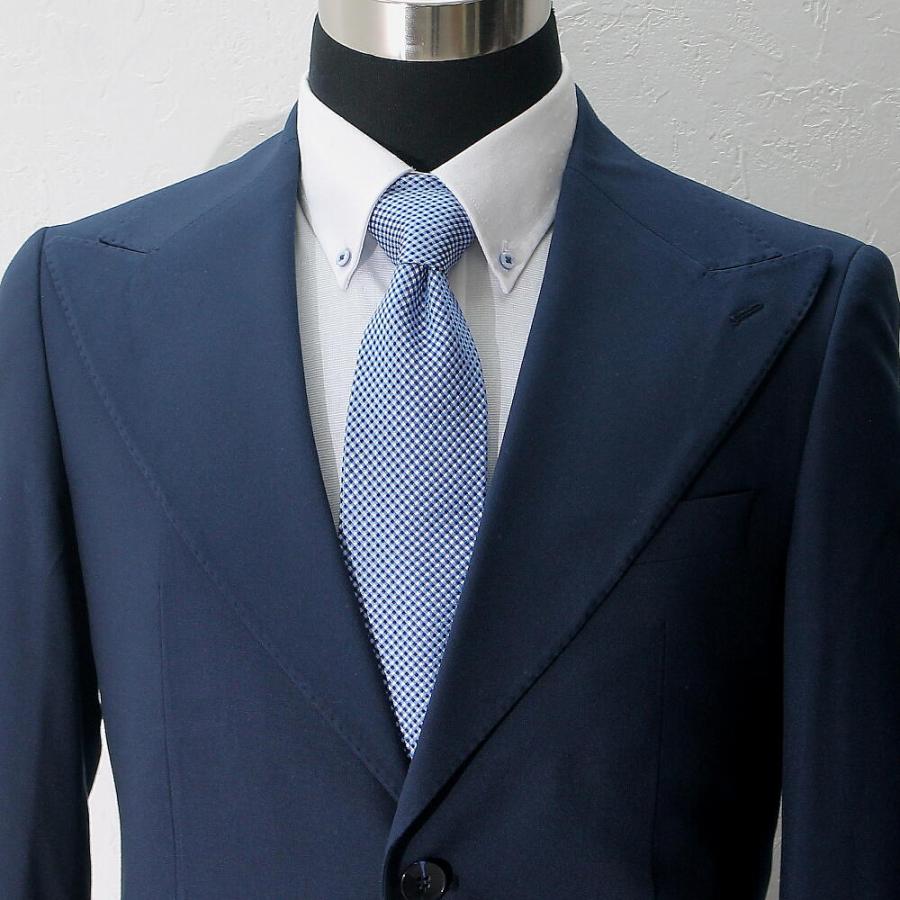 テーラードジャケット メンズ 青/ブルー ジャケパン 春/秋/冬