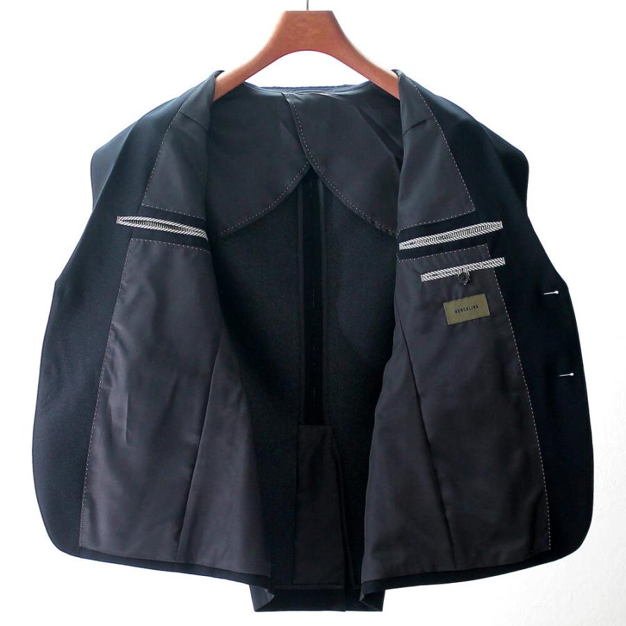 ダークブルーテーラードジャケット 2つボタン ダークブルーテーラードジャケット 2つボタン ダークブルー