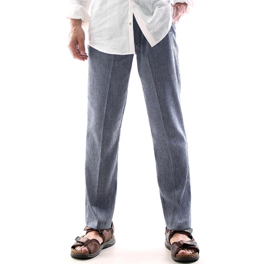 シルク混 タックイージーパンツ ウエストゴム BARNYARDSTORM（バンヤードストーム）の「BARNYARDSTORM / タ