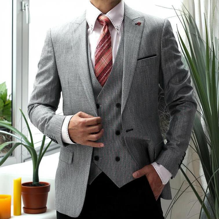 テーラードジャケット セットアップ ジレ グレー ブレザー