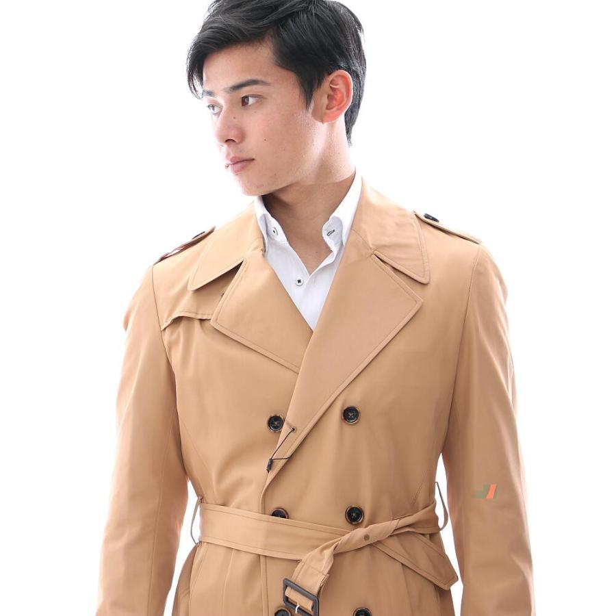気質アップ ショートトレンチコートメンズ 大流行中 Elvemobilya Com