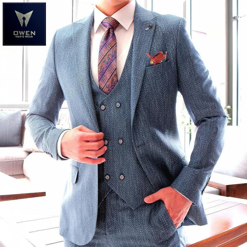 テーラードジャケット セットアップ ジレ 青 ブルー ブレザー メンズ タイト スリムフィット ジャケパン 春 秋 冬 大きいサイズも入荷 ビジネス ジャケット Owenaojk Bin 1 Limitedヤフーショップ 通販 Yahoo ショッピング