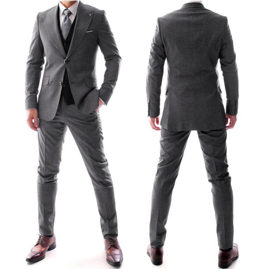 テーラードジャケット ジレ セットアップ 超ワイドラペル