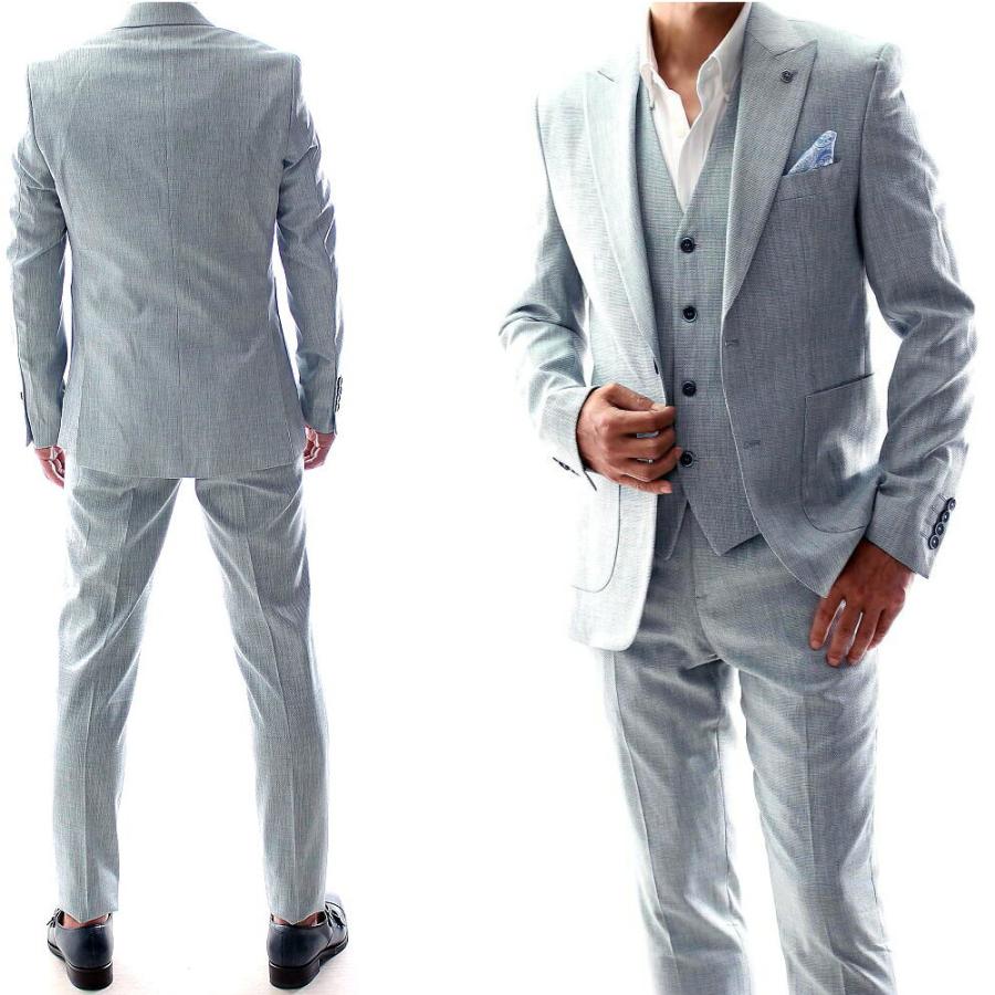 【美品✨リネン混 XL】ランバン テーラードジャケット シェルボタン 水色 50 美品✨リネン混 XL】ランバン テーラードジャケット シェル