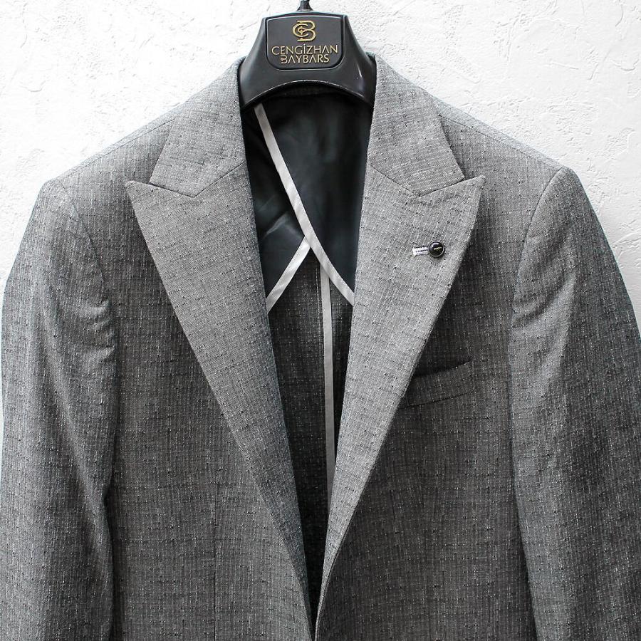 GR816 テーラードジャケット　フランス製　春夏　サマー　背抜き サマージャケット テーラード ジャケット ブレザー 背抜き メンズ