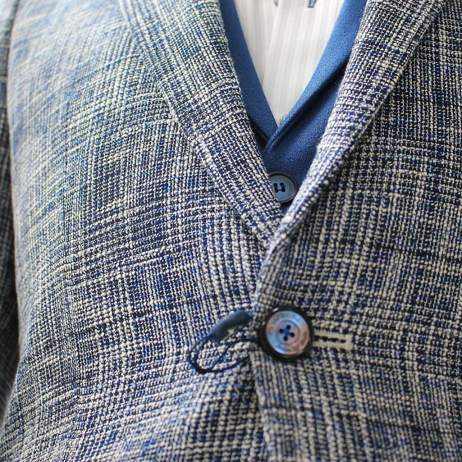 テーラードジャケット ツイード ジャケット サマージャケット サマーツイード ブレザー 青 ブルー 背抜き 春 夏 秋 メンズ ジャケパン ビジネス ジャケット Owen276ao Bin 1 Limitedヤフーショップ 通販 Yahoo ショッピング