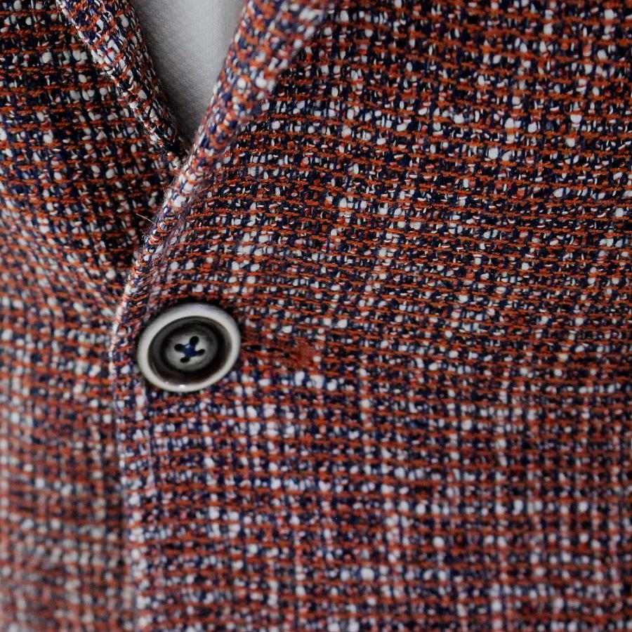 ツイード ジャケット テーラードジャケット エンジ/ブレザー /メンズ