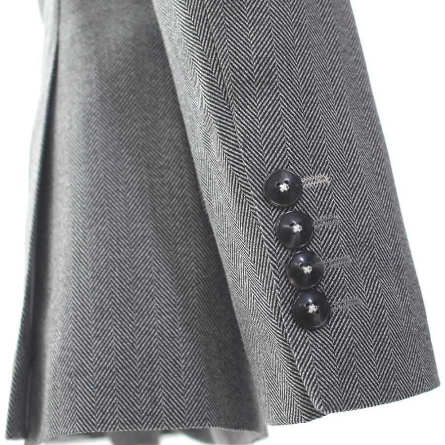 テーラードジャケット ブレザー 秋冬春 ヘリンボーン メンズ ライト