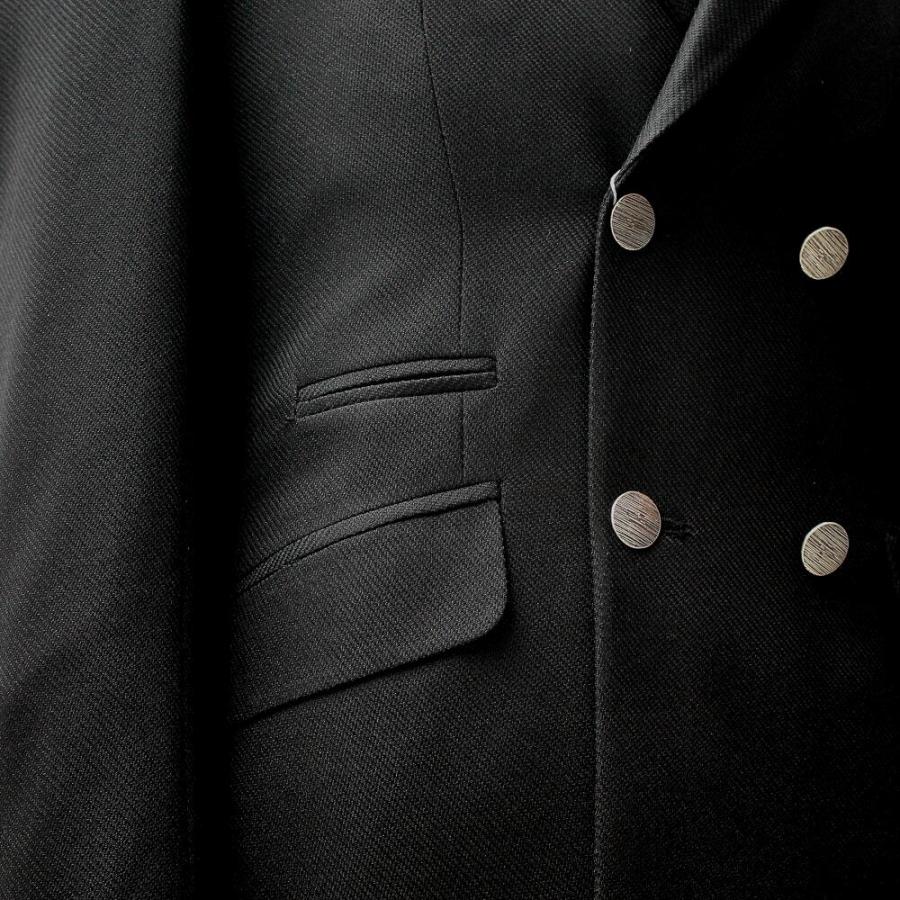 【美品】shareef ダブルテーラードジャケット 黒 サイズ1 美品】shareef ダブルテーラードジャケット 黒 サイズ1 AMBIDEX