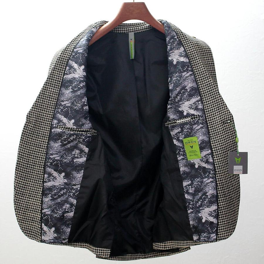 テーラードジャケット ブレザー 千鳥柄 春/秋/冬 ツイード メンズ