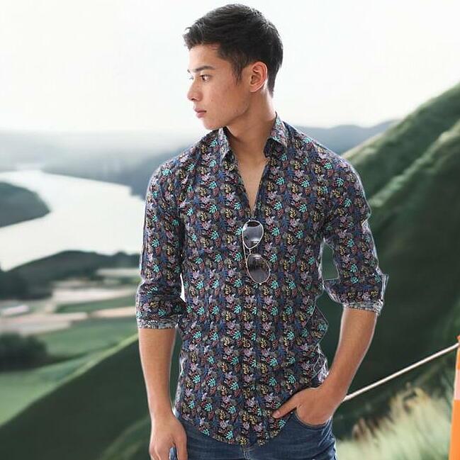 柄シャツ メンズ レトロ 長袖シャツ ストレッチ カジュアルシャツ コットン 葉っぱ柄 派手 Xxl まで 大きいもサイズ入荷 春 夏 秋 父の日 プレゼント Polimpier3634 Bin 1 Limitedヤフーショップ 通販 Yahoo ショッピング