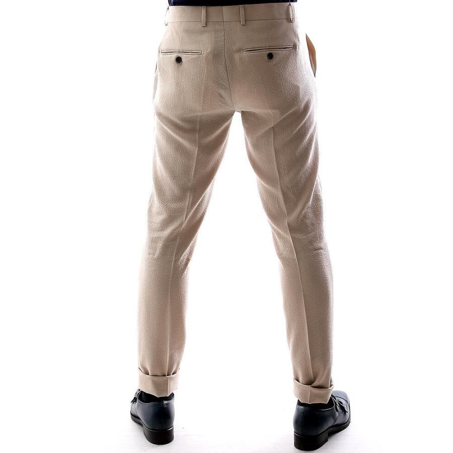 スラックス スリム スキニー パンツ ベージュ ビジネス ジャケパン