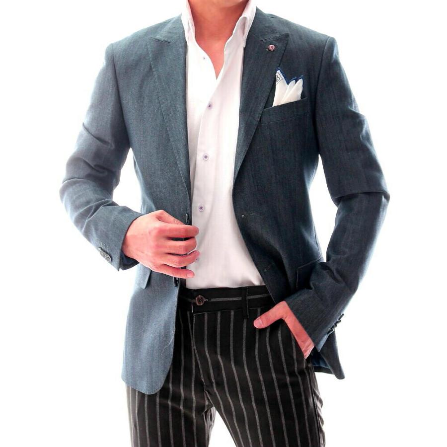 即日出荷 デニム テーラードジャケット ブレザー メンズ インディゴ タイト スリムフィット ジャケパン 秋 冬 春 大きいサイズも入荷 国産 Www Muslimaidusa Org