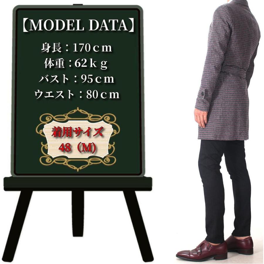 新品同様　TAGLIATOLE ベルテッドコート　ブラウン　ネイビー ベルテッドコート チェスターコート ベルト付き コート ハーフ