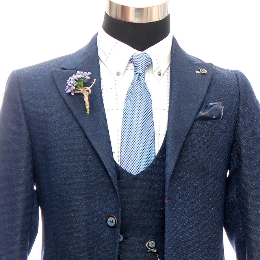 ＋J チェスターコート　Lサイズ　ネイビー チェスターコート ダブル ハーフコート 紺 メンズ ビジネス